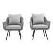 sofa accent chair Modway Furniture Sofa Sectionals Chairs Gray Gray