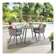 dining chairs for sale set of 4 Modway Furniture Bar and Dining Gray Gray