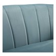 side accent chairs Modway Furniture Sofas and Armchairs Light Blue