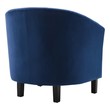 grey pattern accent chair Modway Furniture Sofas and Armchairs Navy
