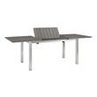 kitchen chairs and stools Modway Furniture Dining Sets Silver Gray