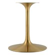 modern dining bench Modway Furniture Bar and Dining Tables Gold White