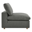 comfortable leather accent chair Modway Furniture Sofas and Armchairs Gray