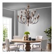 unique glass chandeliers Modway Furniture Ceiling Lamps