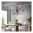 unique glass chandeliers Modway Furniture Ceiling Lamps