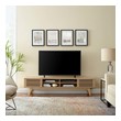 tv stand and cabinet set Modway Furniture Decor Oak