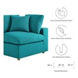 mid century modern seating Modway Furniture Living Room Sets Chairs Teal