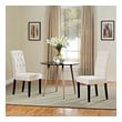 farmhouse rustic dining chairs Modway Furniture Dining Chairs Beige