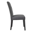 modern farmhouse dining set Modway Furniture Dining Chairs Gray