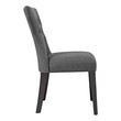 contemporary dining room sets for small spaces Modway Furniture Dining Chairs Gray