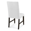 modern dining room furniture Modway Furniture Dining Chairs White