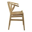 modern country dining chairs Modway Furniture Dining Chairs Natural
