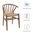 dining chair set Modway Furniture Dining Chairs Walnut