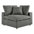 blue grey sectional couch Modway Furniture Sofas and Armchairs Gray