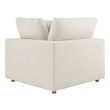 leather couch sleeper sofa Modway Furniture Sofas and Armchairs Light Beige