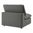 home sectional sofa Modway Furniture Sofas and Armchairs Gray