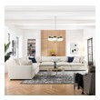 pull out sofa Modway Furniture Sofas and Armchairs Light Beige