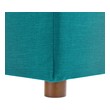 love sofa couch Modway Furniture Sofas and Armchairs Teal