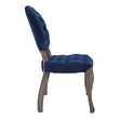 cream chairs black legs Modway Furniture Dining Chairs Navy
