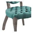 off white upholstered dining chairs Modway Furniture Dining Chairs Teal