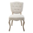 farmhouse chairs for kitchen table Modway Furniture Dining Chairs Beige