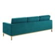 black and grey sectional couch Modway Furniture Sofas and Armchairs Gold Teal