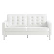 small sectional sofa sale Modway Furniture Sofas and Armchairs Silver White