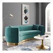 sectional with chaise sale Modway Furniture Sofas and Armchairs Teal