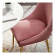 black dining chairs farmhouse Modway Furniture Dining Chairs Dusty Rose