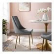 wood dinette sets Modway Furniture Dining Chairs Gray