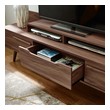 flat screen tv stand with shelves Modway Furniture Tables Walnut