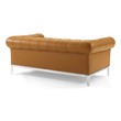 left chaise sectional couch Modway Furniture Sofas and Armchairs Tan