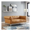 left chaise sectional couch Modway Furniture Sofas and Armchairs Tan