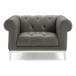 modern pool chairs Modway Furniture Sofas and Armchairs Gray
