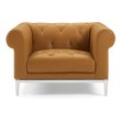lounger Modway Furniture Sofas and Armchairs Tan