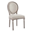 kitchen table chairs set of 2 Modway Furniture Dining Chairs Beige