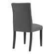 white and blue dining set Modway Furniture Dining Chairs Gray