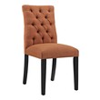set of four black dining chairs Modway Furniture Dining Chairs Orange