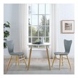 dark grey chairs for dining table Modway Furniture Dining Chairs Gray