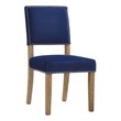 long dining room chair covers Modway Furniture Dining Chairs Navy