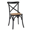 grey high table and chairs Modway Furniture Dining Chairs Black