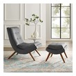chair recliners Modway Furniture Lounge Chairs and Chaises Gray