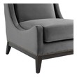pretty accent chairs Modway Furniture Sofas and Armchairs Gray