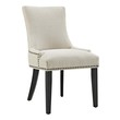 mcm dinette set Modway Furniture Dining Chairs Beige