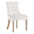 dark grey chair Modway Furniture Dining Chairs Ivory