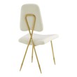 dining room seat covers Modway Furniture Dining Chairs Ivory
