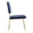 wood dining table with white chairs Modway Furniture Dining Chairs Navy