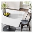 round dining room sets Modway Furniture Bar and Dining Tables Dining Room Tables Black White