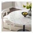 white dining room sets Modway Furniture Bar and Dining Tables Black White