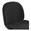 farmhouse side chair Modway Furniture Dining Chairs Black